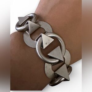 DANNAH GRIPOIX Unstamped Bracelet Industrial Haute Couture  1980’s